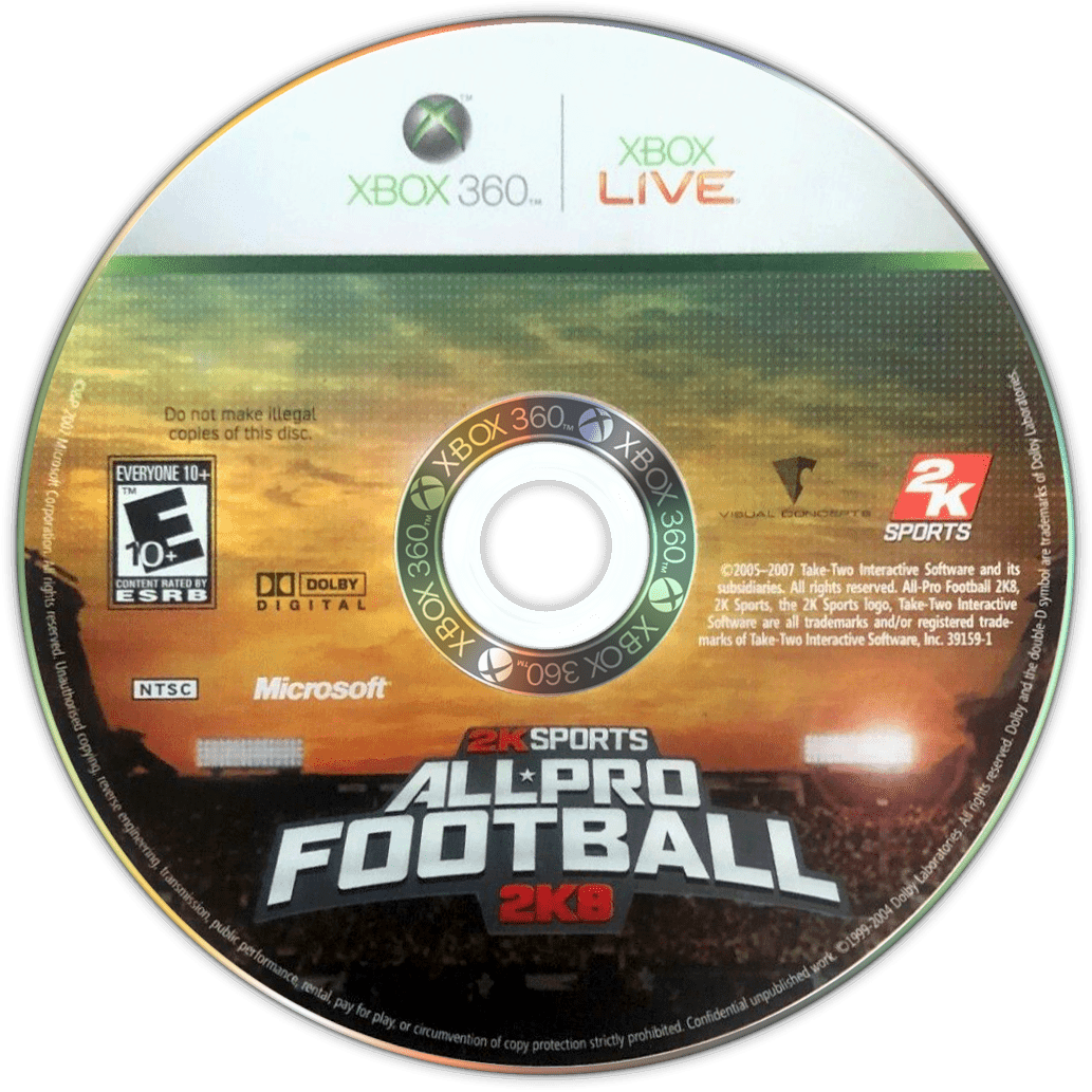 All Pro Football 2K8 media 1 for Xbox 360